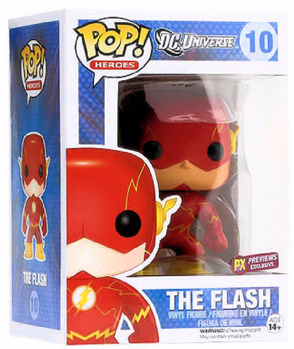 POP! Heroes: 10 The Flash, The Flash Exclusive