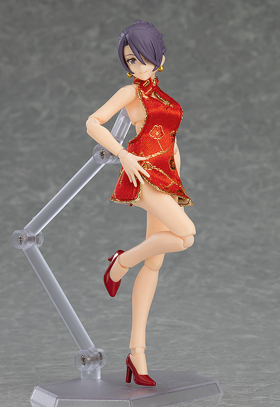 figma Styles Mini Skirt Chinese Dress Outfit