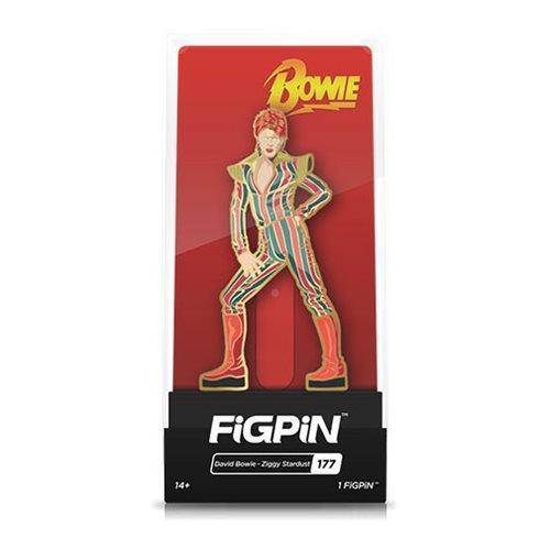 FiGPiN #177 David Bowie as Ziggy Stardust FiGPiN Enamel Pin