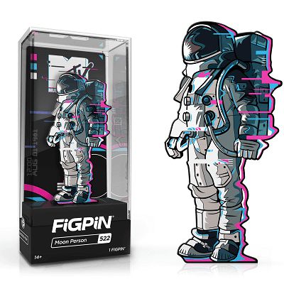 FiGPiN #522 - MTV - Moon Person  Enamel Pin