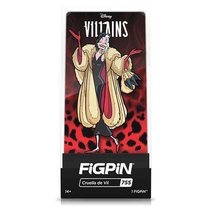 FiGPiN Enamel Pin - Disney Villains - Select Figure(s)