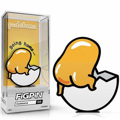 FiGPiN Enamel Pin - Gudetama Limited Edition - Select Figure(s)