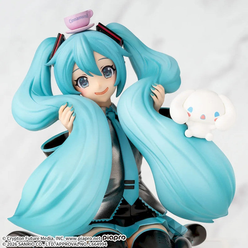 Figure Chokonose Hatsune Miku × Cinnamoroll Fluffy Ver. VOCALOID