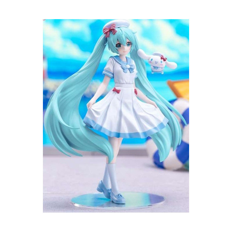 Figure Hatsune Miku Marine Ver. Hatsune Miku × Cinnamoroll XStellar Series
