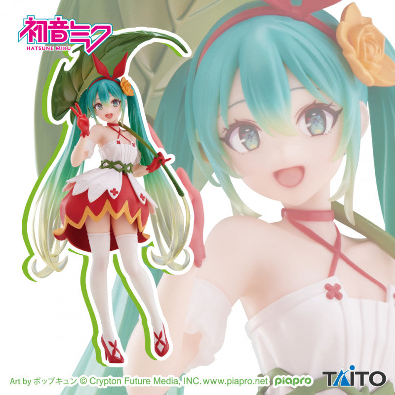 Hatsune Miku Wonderland Thumbelina Figure by Taito