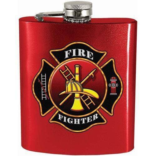 Fire Fighter 7oz. Hip Flask