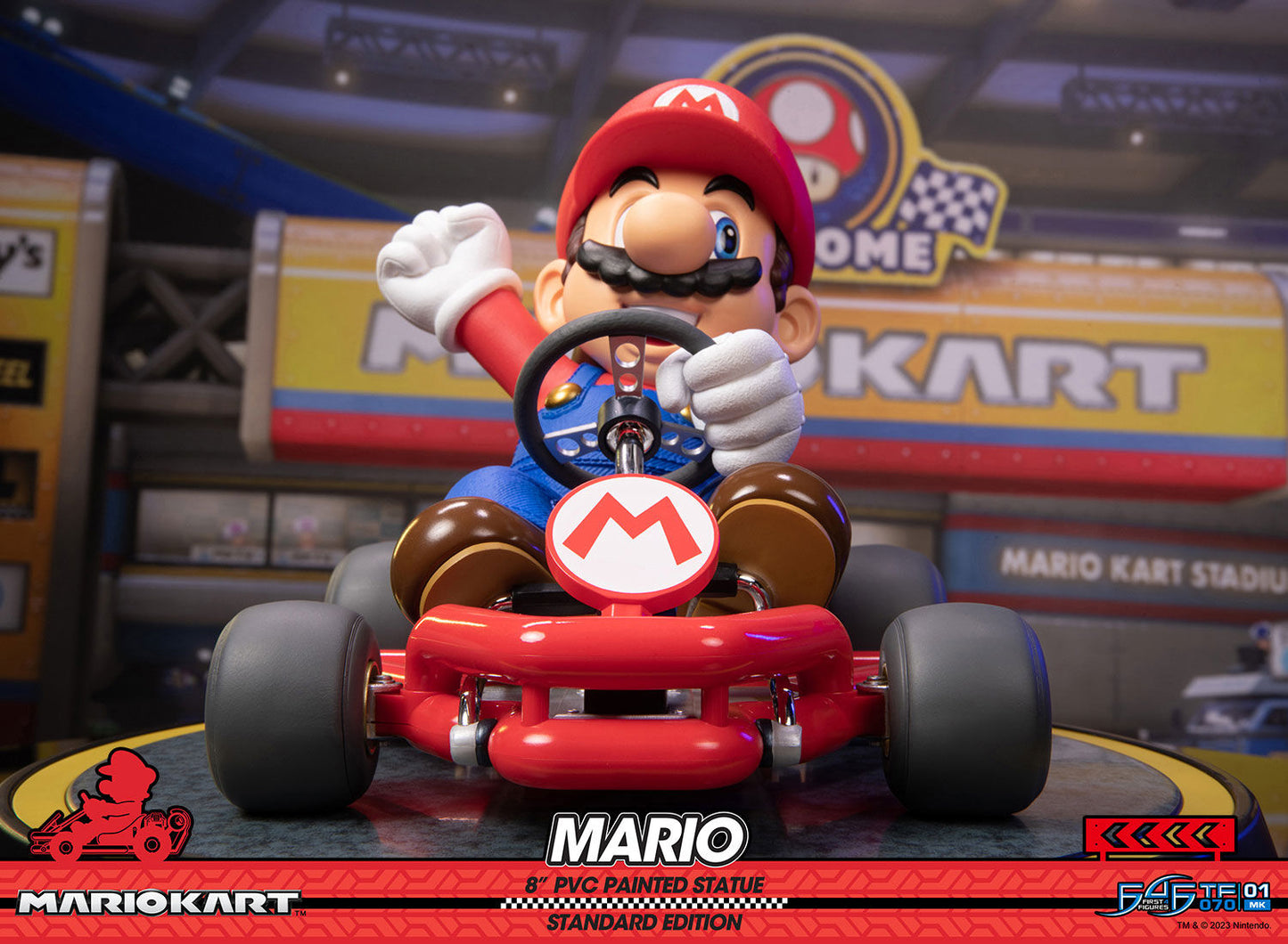 Mario Kart – MARIO Standard Edition PVC Statue 18.6 cm Figure