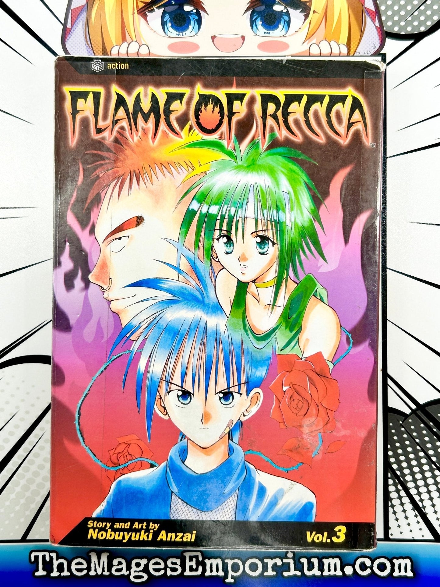 Flame of Recca Vol 3 Ex Library