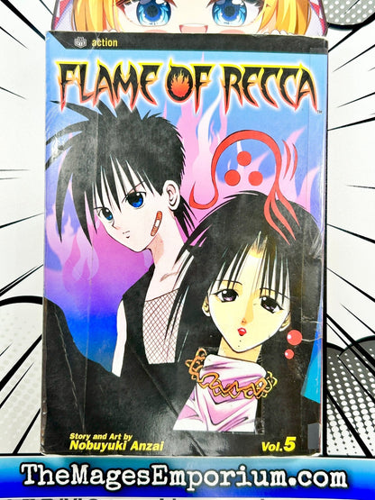 Flame of Recca Vol 5 Ex Library