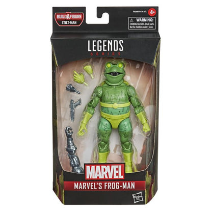 Spider-Man Marvel Legends - Frog-Man 6-Inch Action Figure (Stilt-Man Build-A-Figure)