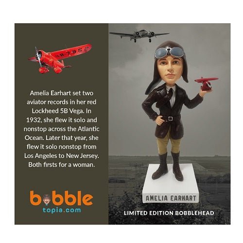 Amelia Earhart Limited Edition Bobblehead
