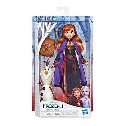 Disney  Frozen 2 Anna Doll with Buildable Olaf Figure