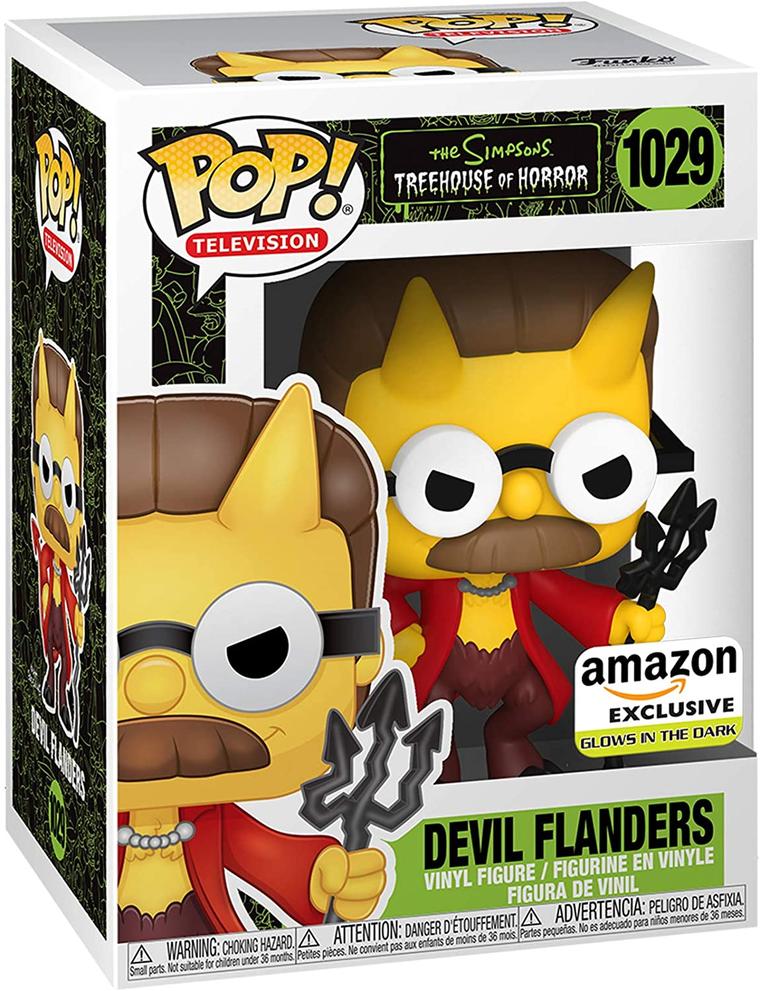 POP! Television: 1029 The Simpsons, Devil Flanders (GITD) Exclusive