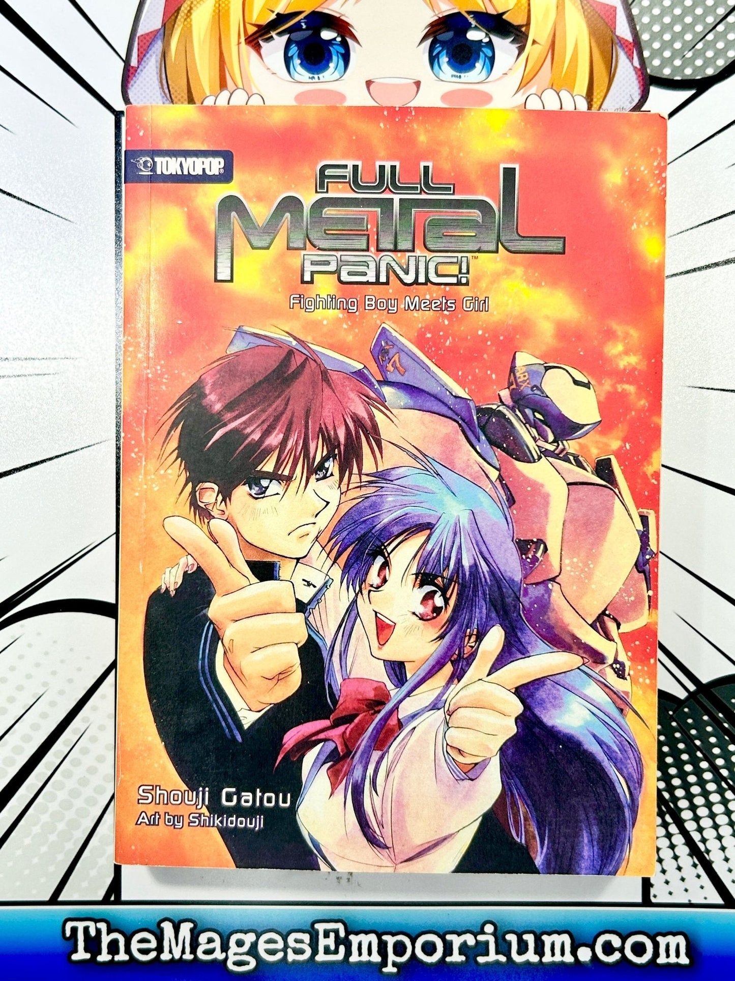 Full Metal Panic Fighting Boy Meets Girl Light Novel