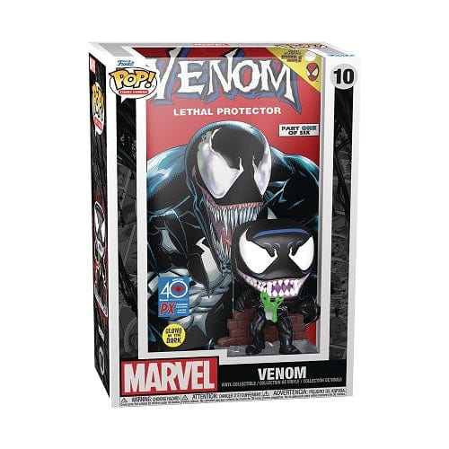 Funko #10 Marvel Venom Glow-in-the-Dark Pop! Lethal Protector Comic Cover Previews Exclusive