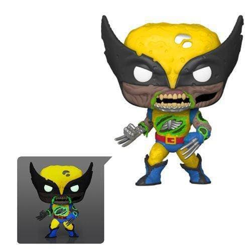 Funko 662 Marvel Zombies Wolverine Glow-in-the-Dark Pop! Vinyl Figure - Entertainment Earth Exclusive