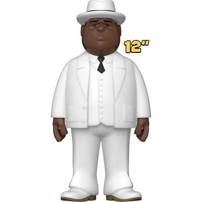 Funko Biggie Smalls White Suit 12-Inch Vinyl Gold Figure