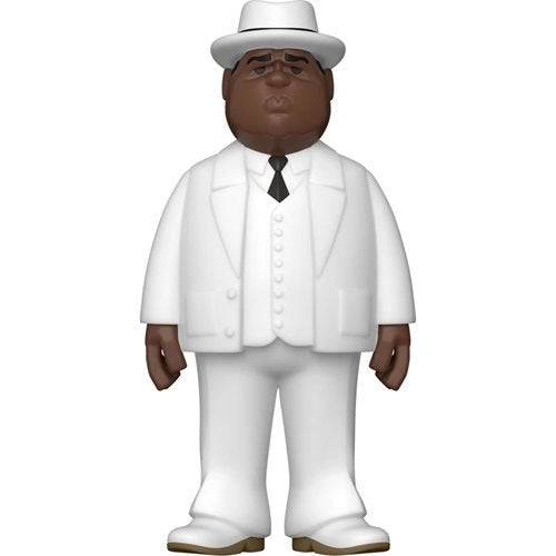 Funko Biggie Smalls White Suit 5-Inch Vinyl Gold Figure