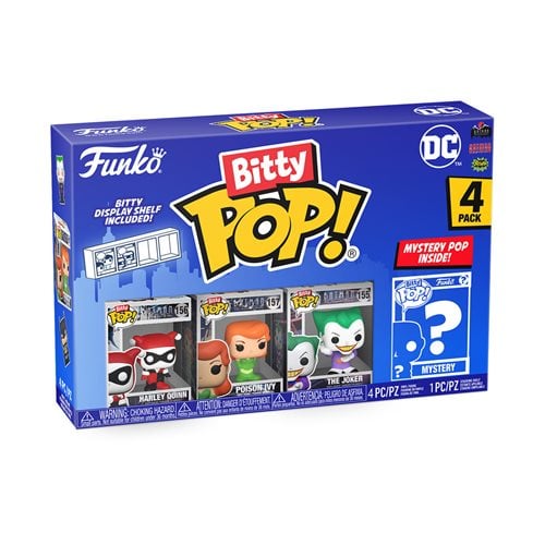 Funko Bitty Pop! Batman 1966 Mini-Figure 4-Pack - Select Set(s)