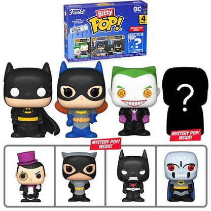 Funko Bitty Pop! Batman 1966 Mini-Figure 4-Pack - Select Set(s)