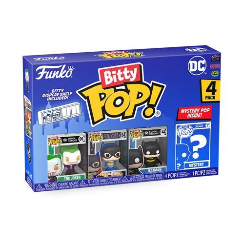 Funko Bitty Pop! Batman 1966 Mini-Figure 4-Pack - Select Set(s)