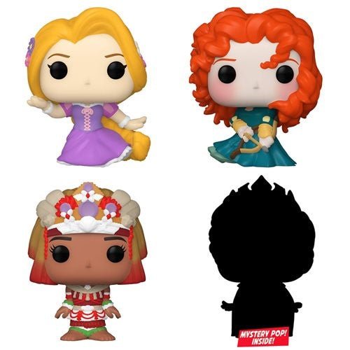 Funko Bitty Pop! Disney Princesses Mini-Figure 4-Pack - Select Set(s)