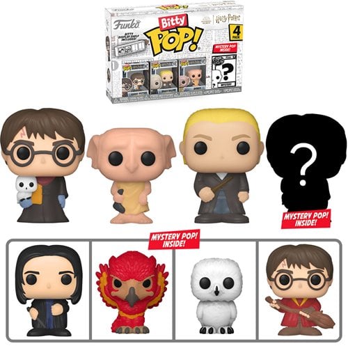 Funko Bitty Pop! Harry Potter - Mini-Figure 4-Pack - Select Set(s)