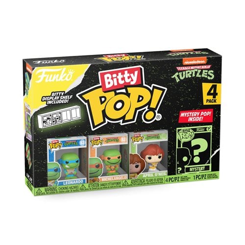 Funko Bitty Pop! Teenage Mutant Ninja Turtles Comics Mini-Figure 4-Pack - Select Set(s)