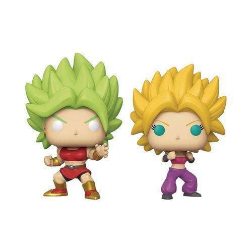 Funko Dragon Ball Super Super Saiyan Kale and SS Caulifla Pop! Vinyl 2-Pack - Funimation 2020 Exclusive