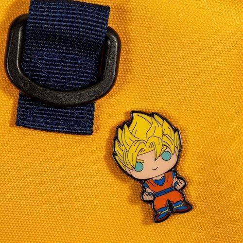 Funko Dragon Ball Z Super Saiyan Goku Pop! Enamel Pin - Entertainment Earth Exclusive