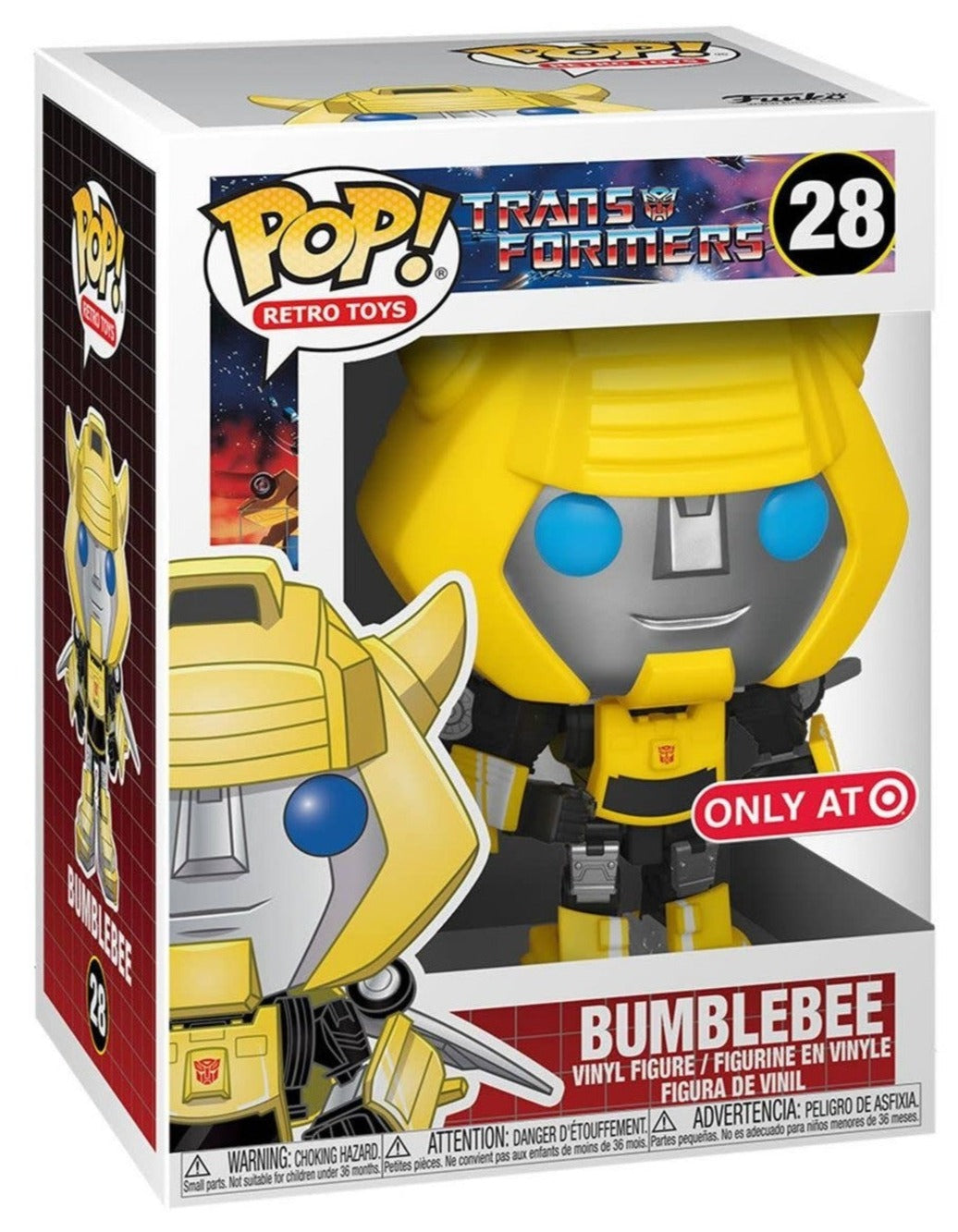 POP! Retro Toys: 28 Transformers, Bumblebee Exclusive