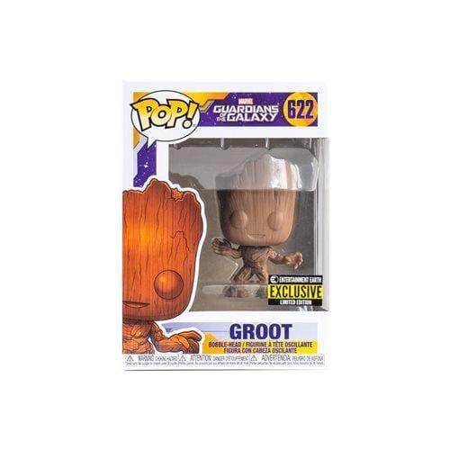 Funko Guardians of the Galaxy Groot Wood Deco Pop! Vinyl Figure - EE Exclusive