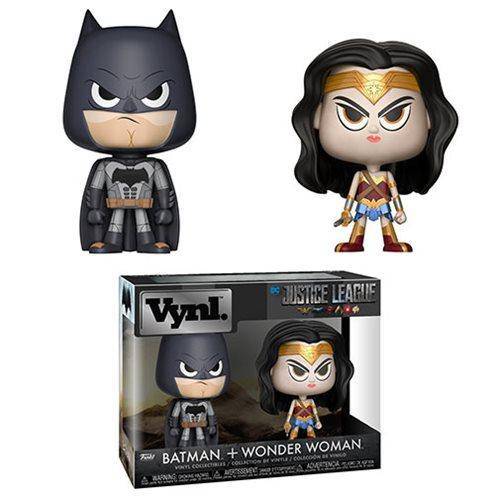 Funko Justice League Movie Batman and Wonder Woman Vynl Figure 2-Pack