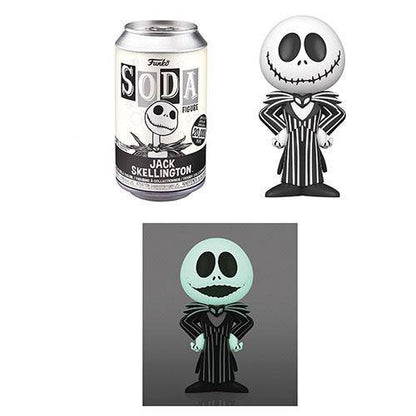 Funko Nightmare Before Christmas Jack Skellington Vinyl Soda Figure - Limited Edition