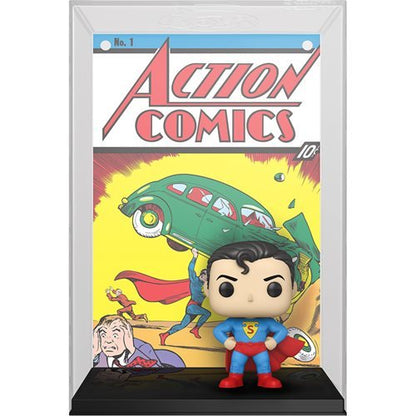 Funko Pop! #1 Superman Comic Cover Figure with Case