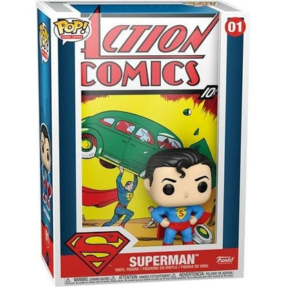 Funko Pop! #1 Superman Comic Cover Figure with Case