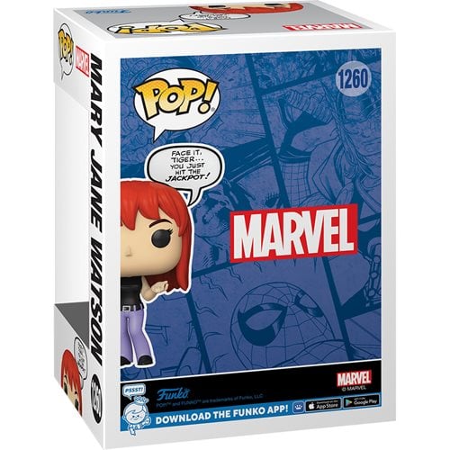 Funko Pop! 1260 - Marvel - Spider-Man - Mary Jane Watson Vinyl Figure  - Entertainment Earth Exclusive