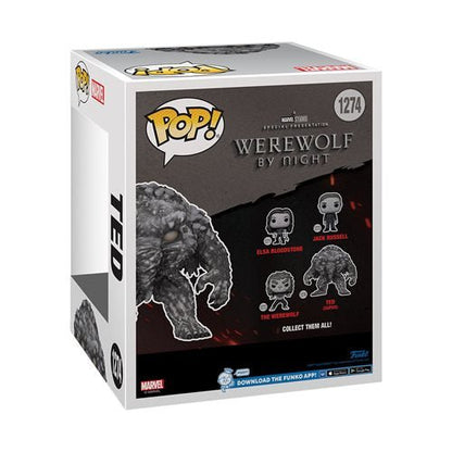 Funko Pop! 1274 - Marvel Werewolf by Night - Ted Vinyl Figure - Super Size