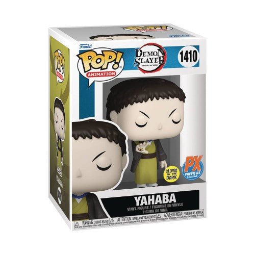 Funko Pop! 1410 Animation - Demon Slayer - Yahaba Glow-In-The-Dark Vinyl Figure - PX