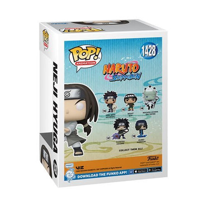 Funko Pop! 1428 Animation - Naruto: Shippuden - Neji Hyuga Vinyl Figure - Entertainment Earth Exclusive