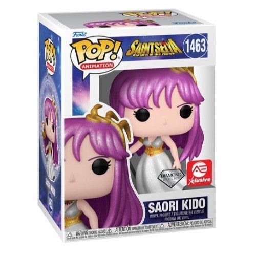 Funko Pop! 1463 Animation - Saint Seiya - Athena (Saori Kido) (AE Exclusive) Diamond Collection Glitter