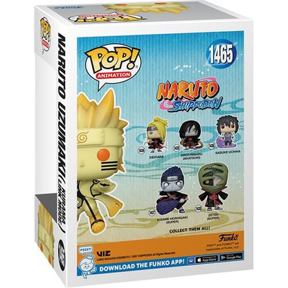 Funko Pop! 1465 Animation - Naruto: Shippuden Naruto Uzumaki Kurama Link Mode AAA Exclusive