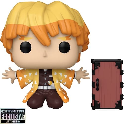 Funko Pop! 1488 - Demon Slayer - Zenitsu Agatsuma Vinyl Figure - Entertainment Earth Exclusive
