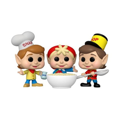 Funko Pop! 227 Moment Kelloggs Rice Krispies Snap, Crackle, and Pop