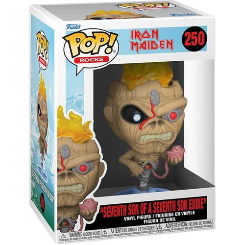 Funko Pop! 250 Rocks - Iron Maiden - "Seventh Son of a Seventh Son Eddie" Vinyl Figure