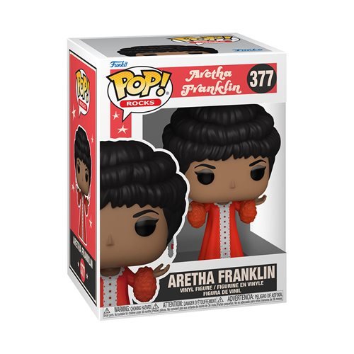 Funko Pop! 377 Rocks - Aretha Franklin (Andy Williams Show) Vinyl Figure