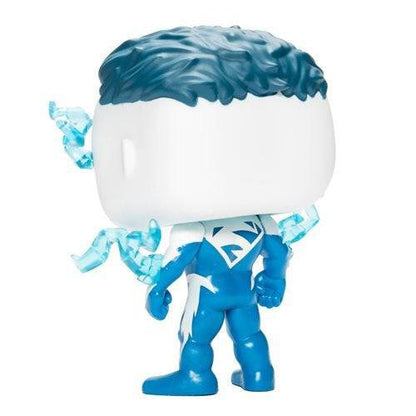 Funko Pop! 419 Heroes - Superman (Blue) Vinyl Figure - 2021 Convention Exclusive