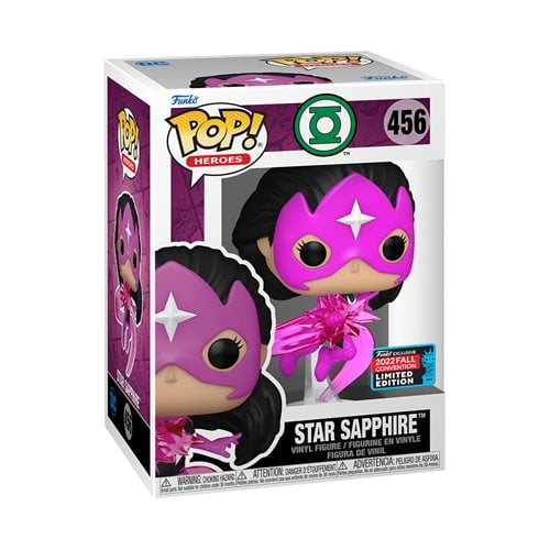 Funko Pop! 456 DC Comics - Star Sapphire Vinyl Figure - 2022 Convention Exclusive