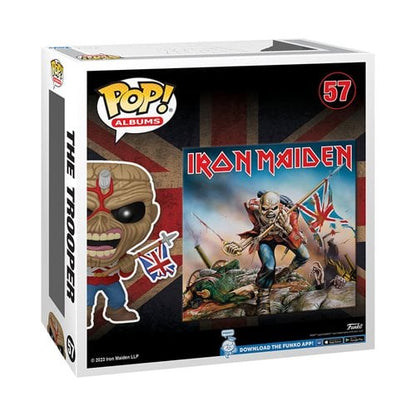 Funko Pop! 57 Iron Maiden The Trooper Album Figure with Case