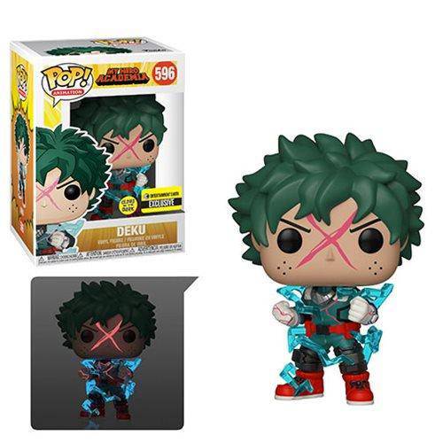 Funko Pop! 596 - Animation - My Hero Academia Deku Full Cowl GITD vinyl figure EE Exclusive